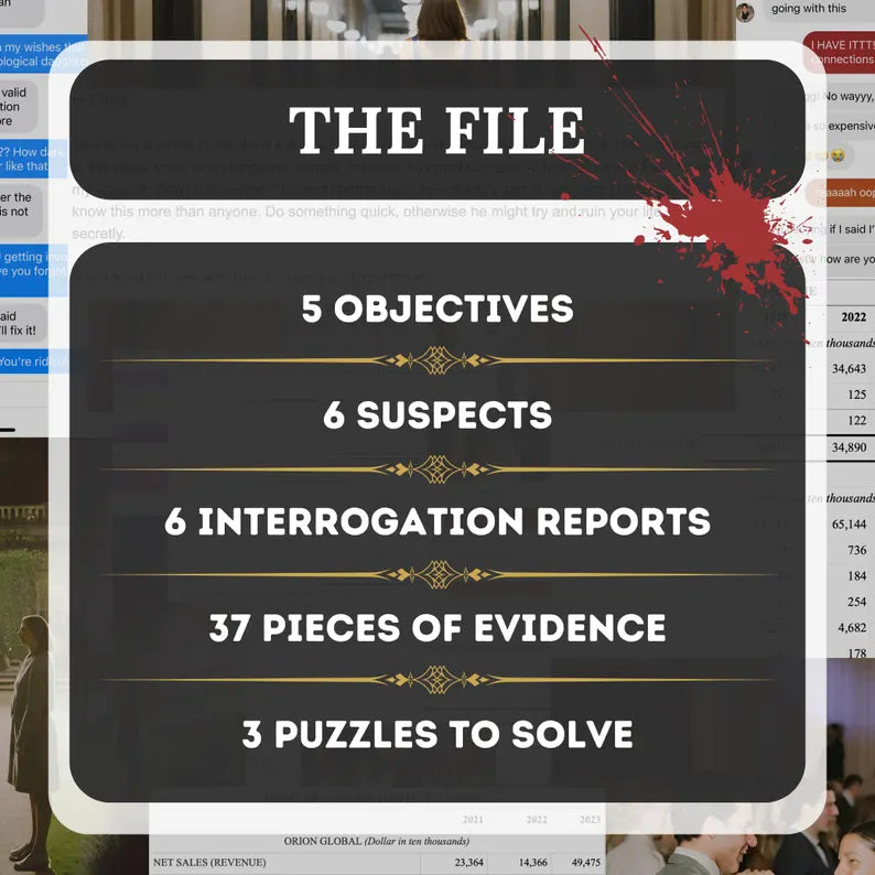 Case #3 - The Scarlet Formula